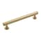 Hickory Hardware Woodward Collection Pull 6-5/16 Inch 160mm Center to Center Champagne Bronze Finish H077883CBZ - alternate 4
